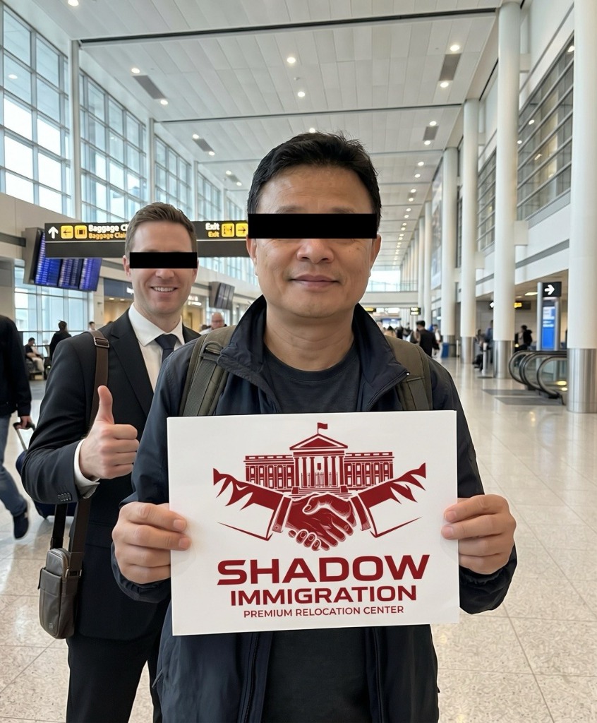 Client Arrival at International Airport with Shadow Immigration Escort